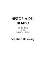 Stephen Hawking - Historia del Tiempo.pdf