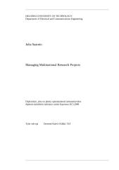 Master-MANAGING MULTINATIONAL RESEARCH PROJECTS.doc