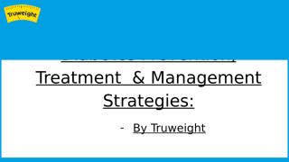 Diabetes Prevention Treatment  And Management Strategies1.pptx