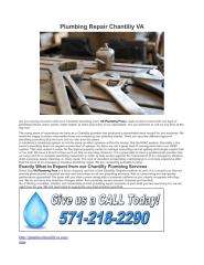 Plumbing Repair Chantilly VA.pdf