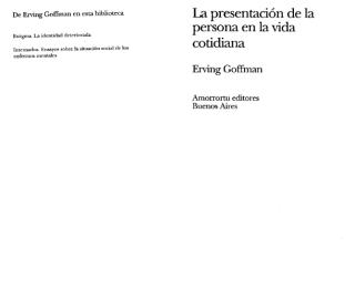 U3D02 Goffman - La presentacion de la persona en la vida cotidiana.pdf